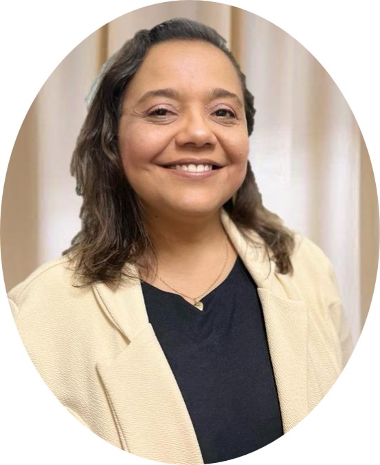 Foto de Carla Miranda, Engenheira Química da Noviga Partner, especialista em encapsulação e formulações de cosméticos naturais.